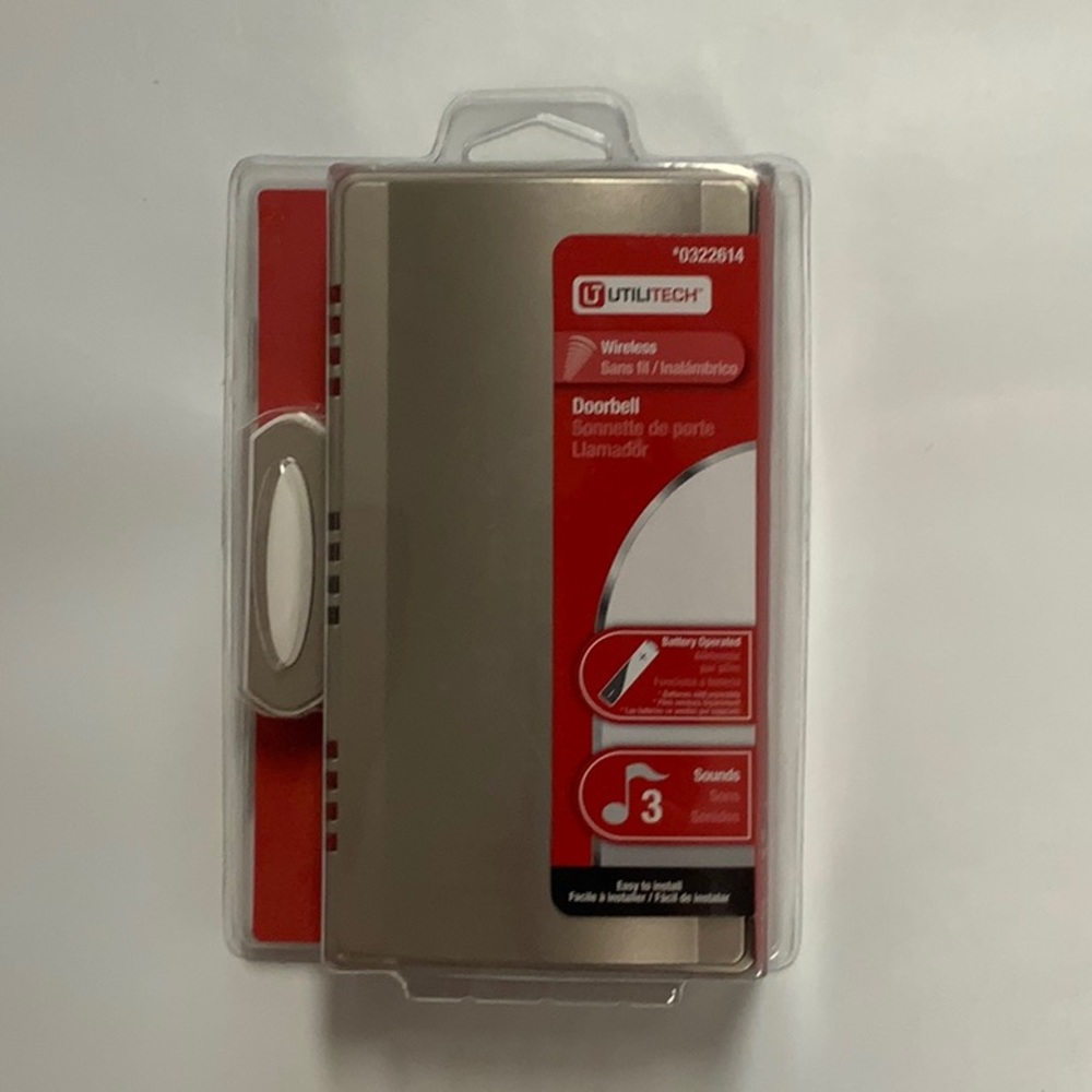 Wireless Battery Powered Doorbell